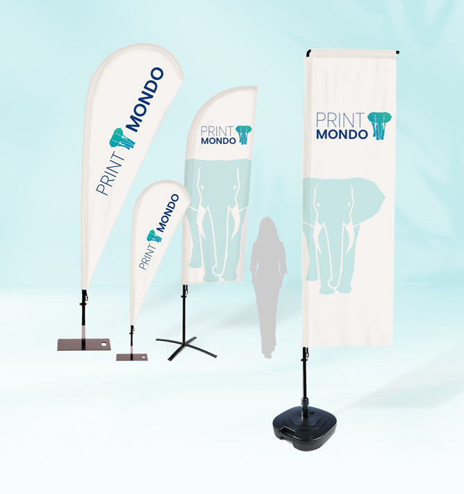 Beachflags mit Druck – Auffallen bei jedem Event