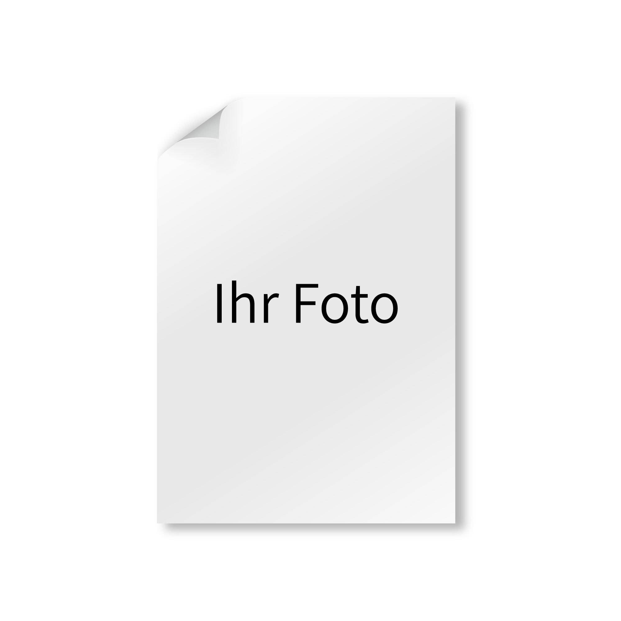 Platzhalter für ein individuelles Poster mit eigenem Foto.