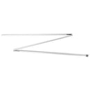 Ansicht dreiteilige Klappstange mit Kunststoffaufsatz am Ende