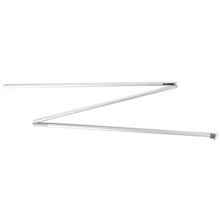 Ansicht dreiteilige Klappstange mit Kunststoffaufsatz am Ende