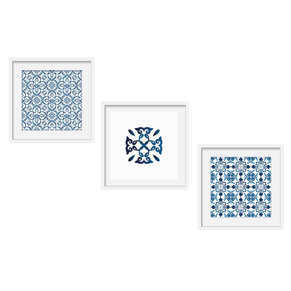 Poster-Set "Azulejos" Hauptansicht