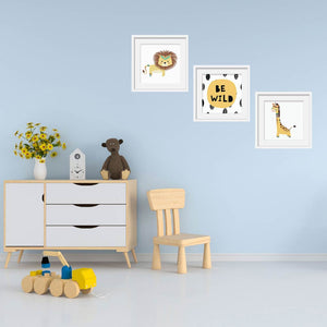 Poster-Set "Be Wild" in Spieleecke