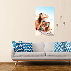 Poster drucken lassen Beispiel Urlaubsfoto Freundinnen