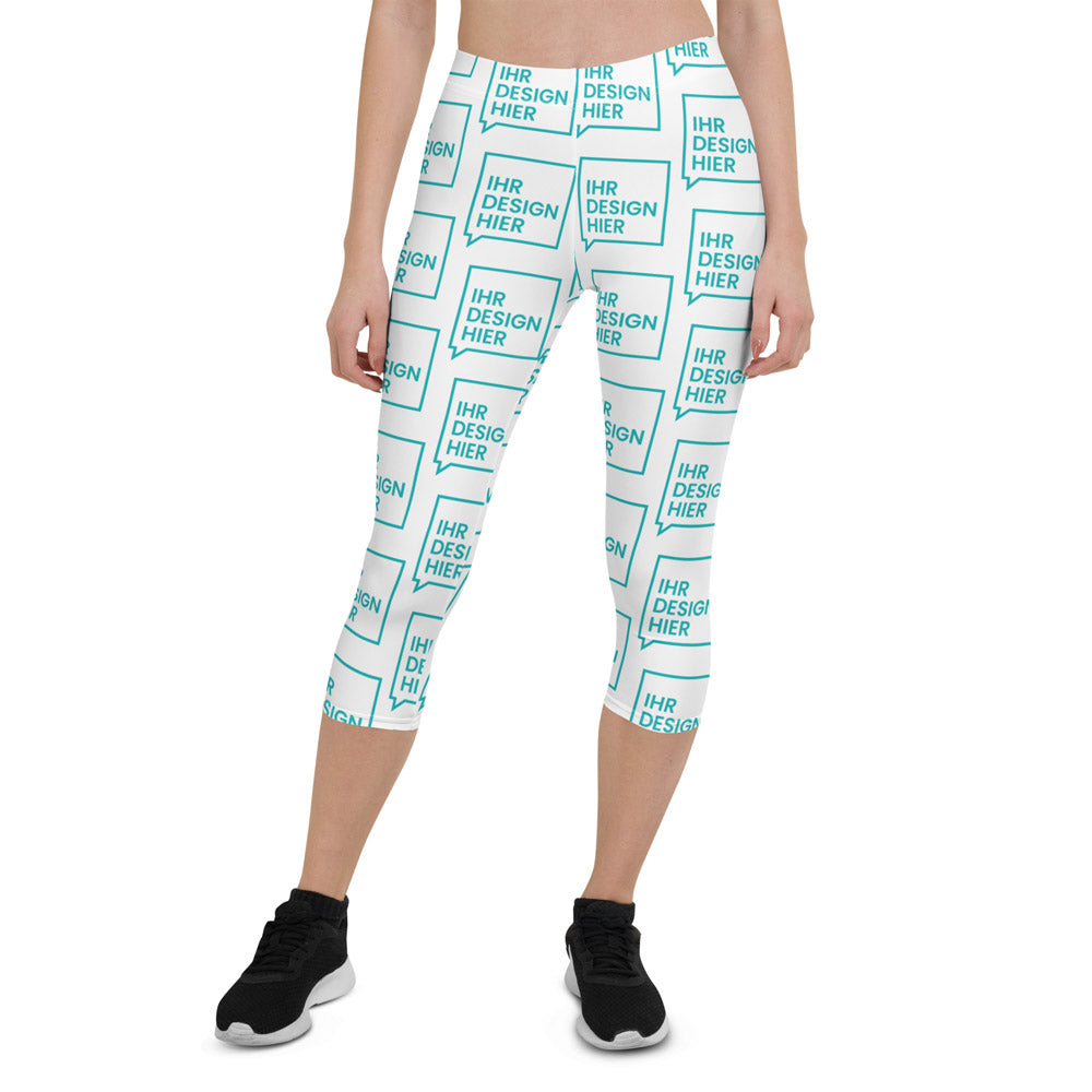 All-Over Print Capri Leggings