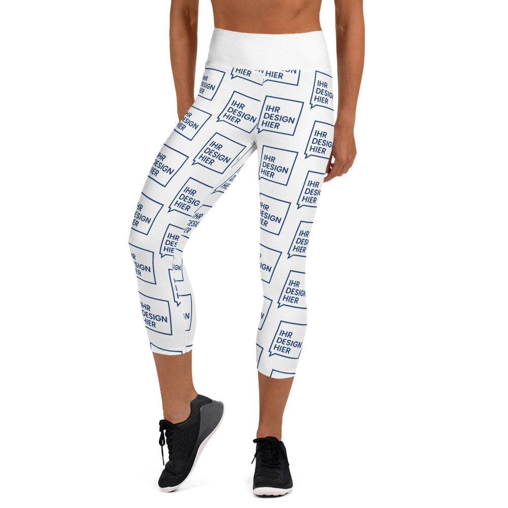 All-Over Print Yoga Capri Leggings