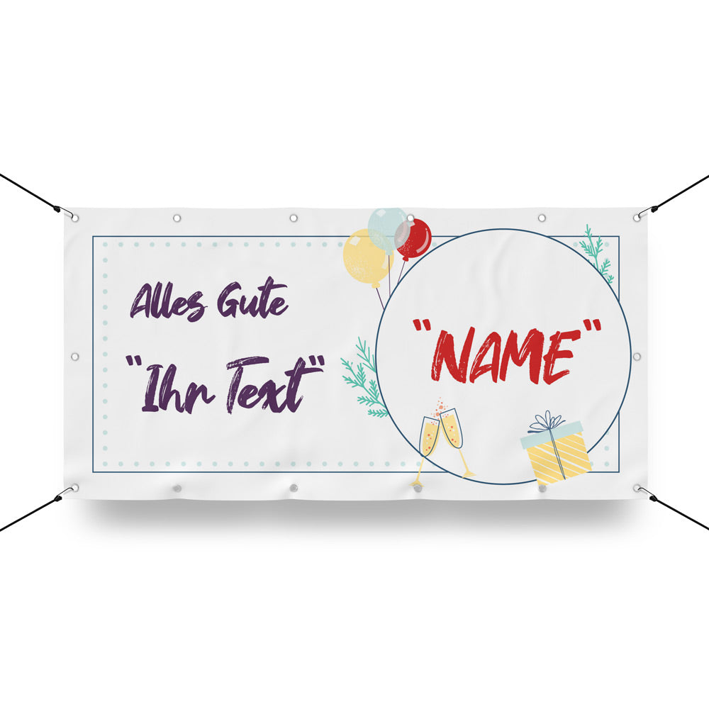 Personalisierter Banner "Celebration" Hauptbild