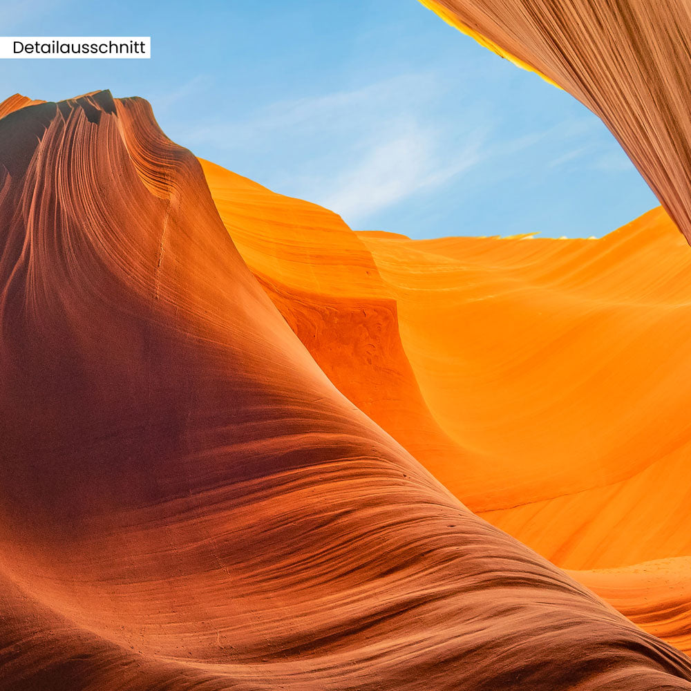 Detailansicht Leinwandbild "Antilopenschlucht - Arizona" 