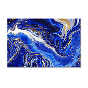 Leinwandbild "Marmor Blaugold" Hauptbild