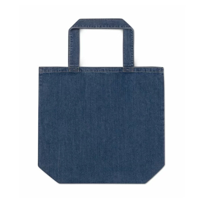 Tasche aus Jeansstoff mit eigenem Motiv