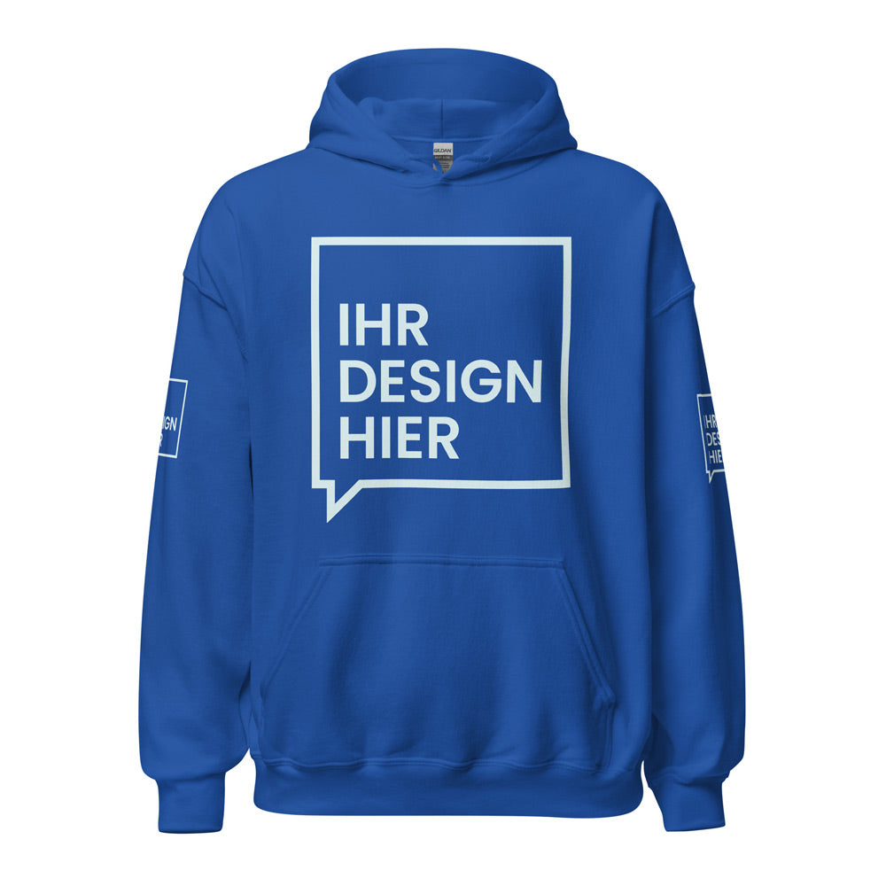 Unisex Hoodie mit Kängurutasche